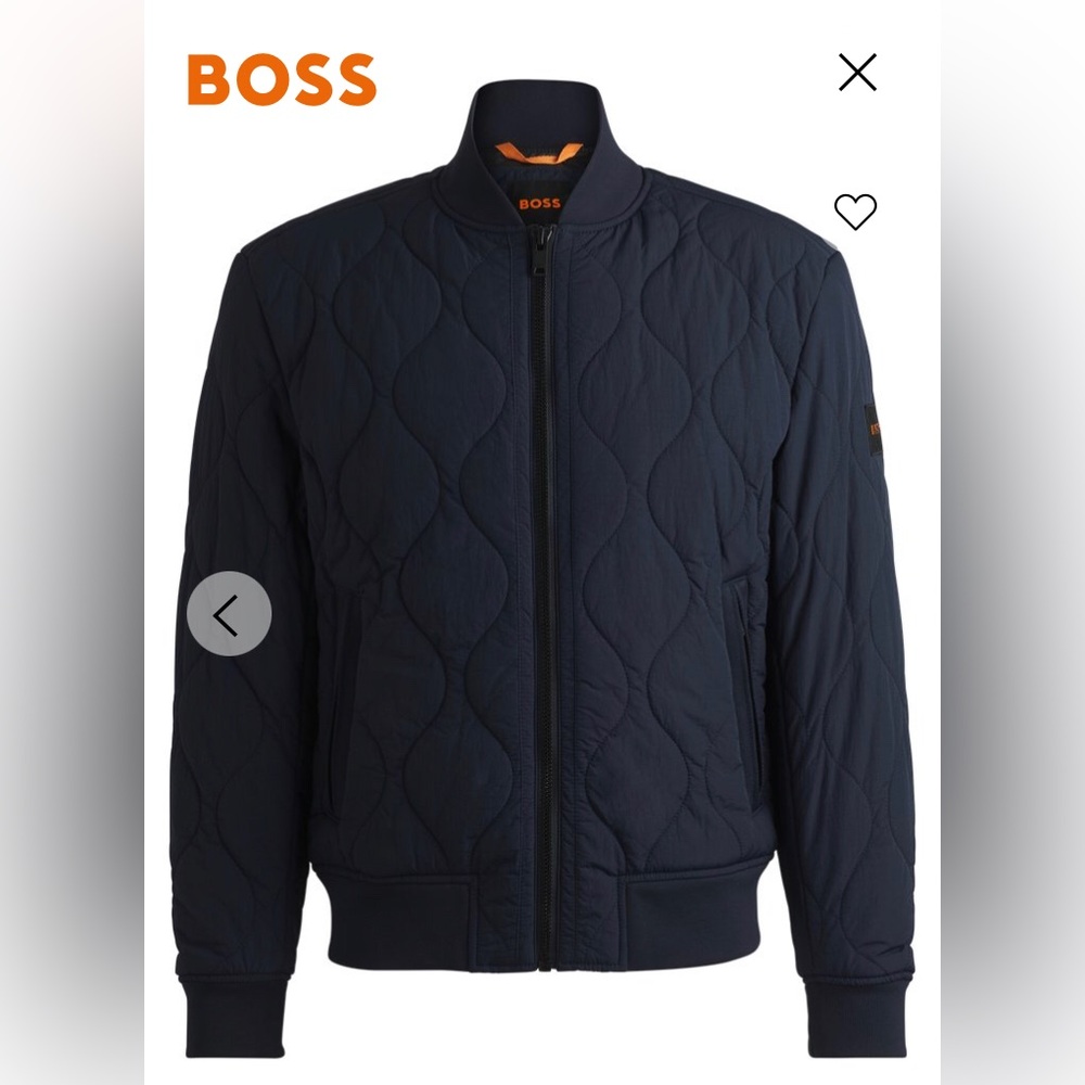 WATER-REPELLENT JACKET WITH ONION QUILTING